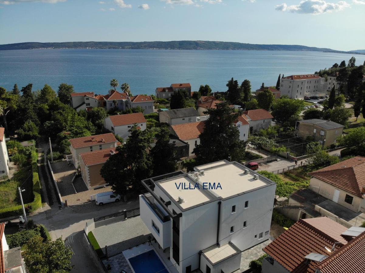 Villa Ema Kastela With Private Heated Pool Zewnętrze zdjęcie